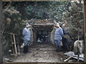 Image représentant Casemate abritant un canon de 75