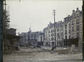 Image représentant France, Reims, Rue de Vesle vers le Théâtre