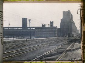 Image représentant Canada, Montréal, Grand élévateur et voies des quais