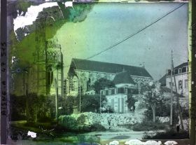 Image représentant France, Soissons, Cathédrale, face Sud Ouest