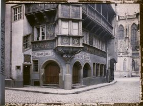 Image représentant France, Colmar, Maison Pfister (XVIe Se) détail