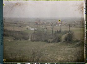 Image représentant Belgique, Kemmel, Vue Générale du Village prise des pentes du Mont Kemmel
