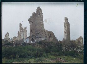 Image représentant France, Rouvroy, Les restes de l'Eglise
