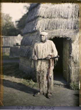Image représentant L'Exposition Coloniale Internationale de 1931, un homme kanak
