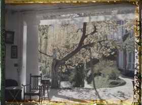 Image représentant Afghanistan, Kaboul, Jardin du Palais du Roi - Une vue prise de la rotonde travail