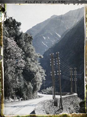 Image représentant La route dans les gorges