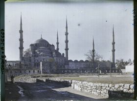 Image représentant Turquie, Constantinople, Effet du matin sur Ahmed Djami
