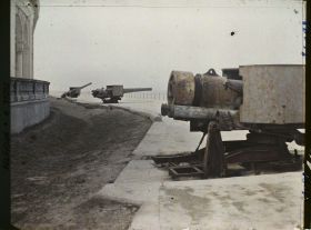 Image représentant Belgique, Ostende, Trois des pièces de la Batterie