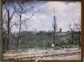Image représentant Panorama sur le village en ruines de Margival (Nord-Est de Soissons)