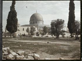 Image représentant Vue sud-ouest du Dôme du Rocher (Qubbat al Sakhra)