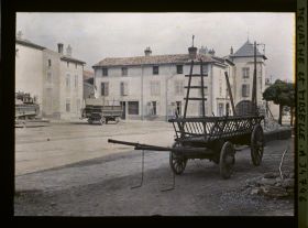 Image représentant France, Pagny s/ Moselle, Coin du Village reconstruit