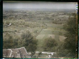 Image représentant France, Gourdon (Lot), Vue prise de la promenade du Château vers le nord