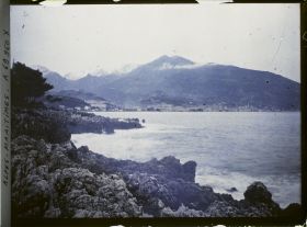 Image représentant La ville vue des rochers du Cap Martin