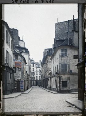 Image représentant La rue de Normandie, vue de la rue Saintonge