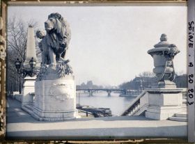 Image représentant Perspective prise du pont Alexandre-III vers le pont de la Concorde