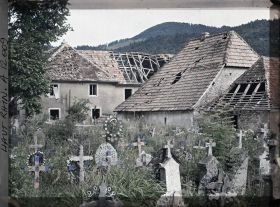 Image représentant Cimetière avec tombes militaires