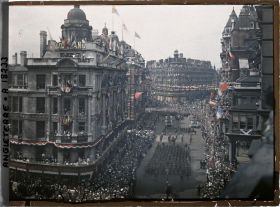 Image représentant Défilés des troupes alliées dans la capitale britannique