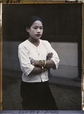 Image représentant L'Exposition Coloniale Internationale de 1931, une danseuse cochinchinoise