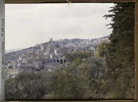 Image représentant Panorama de la ville vue depuis la route de Cagnes-sur-mer