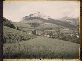 Image représentant France, Hte Savoie, Panorama sur les Monts Mémises