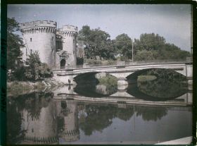 Image représentant France, Verdun, Le Pont et la Porte Chaussée