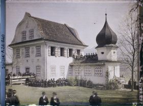 Image représentant Landsgemeinde du demi-canton d'Obwald au château de Landenberg