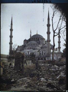 Image représentant Vue d'ensemble sur la Süleymaniye Camii (mosquée de Soliman le Magnifique)