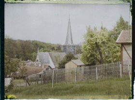 Image représentant Seine et Oise, St Nom la Bretèche, Le village et l'Eglise