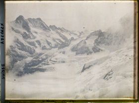Image représentant Panorama de l'Eismeer depuis la station Eismeer du train du Jungfraujoch