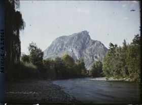 Image représentant L'Ariège vers l'aval et le Soudour