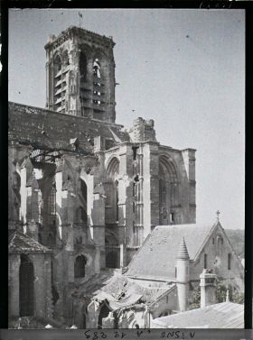 Image représentant Façade nord de la cathédrale marmitée