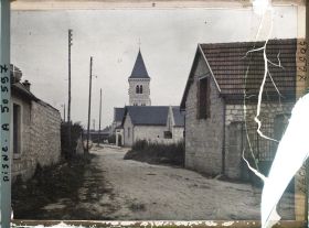 Image représentant France, Margival, Vue vers l'Eglise
