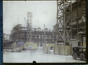 Image représentant France, Reims, L'Hôtel de Ville, ensemble des travaux