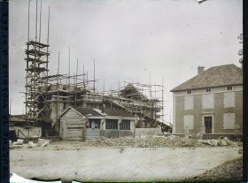 Image représentant France, Flirey, La nouvelle Eglise en reconstruction