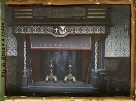 Image représentant France, La Grange Fort, La cheminée Renaissance