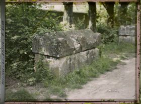 Image représentant Un sarcophage de l'allée des Alyscamps
