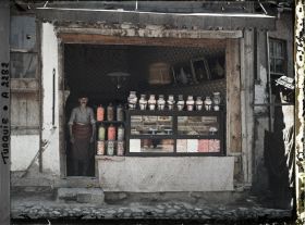 Image représentant Une boutique de confiseur