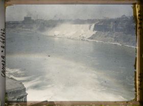 Image représentant Canada, Niagara, Chute américaine et arc en ciel