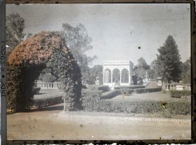 Image représentant Le nouveau palais et le Moti Bagh (jardin de la perle)
