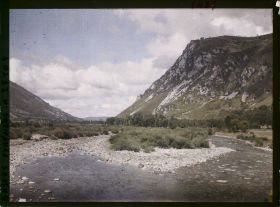Image représentant France , Vallée D'Ossau, Le Gave à Pont de Béon