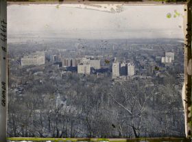 Image représentant Canada, Montréal,  Vue Gle de la Ville, le Pt Victoria et Longueil rive droite