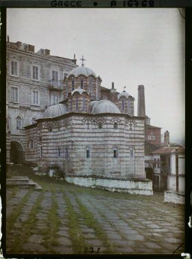 Image représentant Mont Athos, Vatopédi, La Chapelle de la Ste Zone