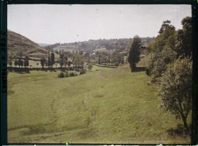 Image représentant Vue générale sur le village dans la vallée