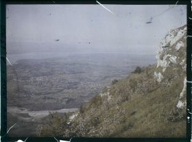 Image représentant France, Le Salève, Panorama s/ le Lac Léman et sommet du Petit Salève