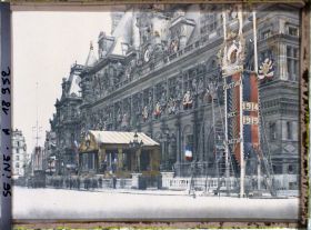Image représentant La réception des maréchaux de France à l'hôtel de ville pour les fêtes de la Victoire des 13 et 14 juillet 1919