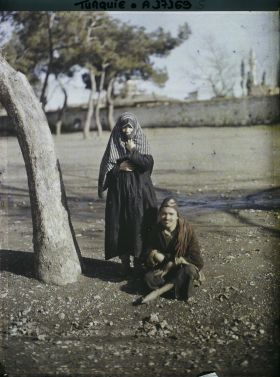 Image représentant Turquie, Magnesie, Homme jeté dans une mosquée en flammes et devenu fou