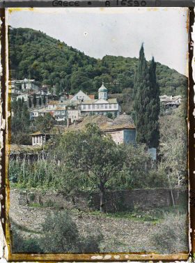 Image représentant Turquie, Kariès, Une vue sur les Konacks et Cellules de Kariès