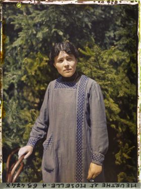 Image représentant École ménagère, Mademoiselle Grünfelder, directrice