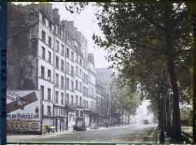 Image représentant Le quai de l'Hôtel-de-Ville au niveau du n° 24 (maisons expropriées ?)