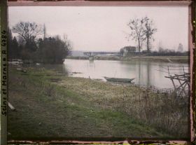 Image représentant France, Mary sur Marne, Voir le N° 4782 - L'autre pont de Mary sur Marne